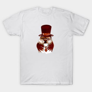 Tea Time with House Sparrow T-Shirt